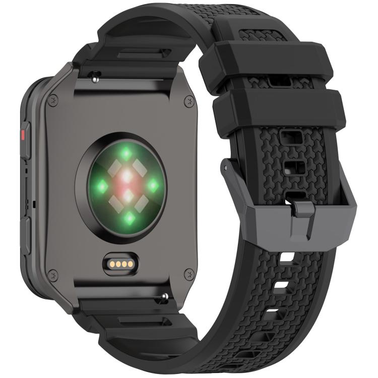 For Garmin Venu X1 Armor Silicone Watch Band(Black) - Watch Bands by buy2fix | Online Shopping UK | buy2fix