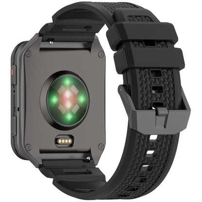 For Garmin Venu X1 Armor Silicone Watch Band(Black) - Watch Bands by buy2fix | Online Shopping UK | buy2fix