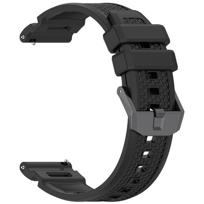 For Garmin Venu X1 Armor Silicone Watch Band(Black) - Watch Bands by buy2fix | Online Shopping UK | buy2fix