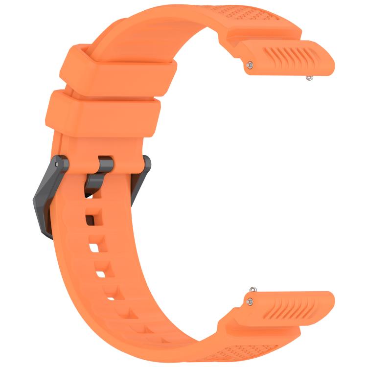 For Garmin Venu X1 Armor Silicone Watch Band(Orange) - Watch Bands by buy2fix | Online Shopping UK | buy2fix