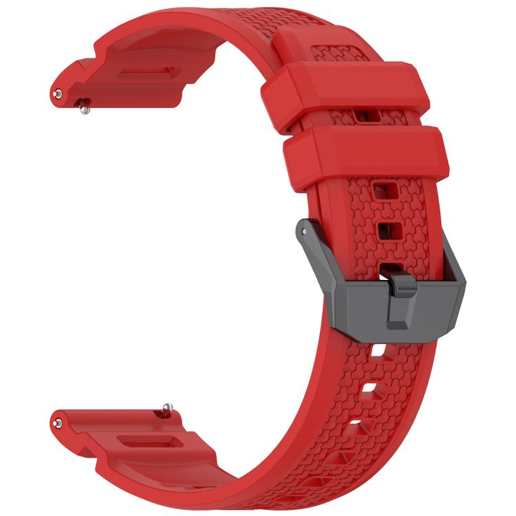For Garmin Venu X1 Armor Silicone Watch Band(Red) - Watch Bands by buy2fix | Online Shopping UK | buy2fix