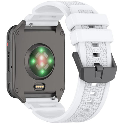 For Garmin Venu X1 Armor Silicone Watch Band(White) - Watch Bands by buy2fix | Online Shopping UK | buy2fix