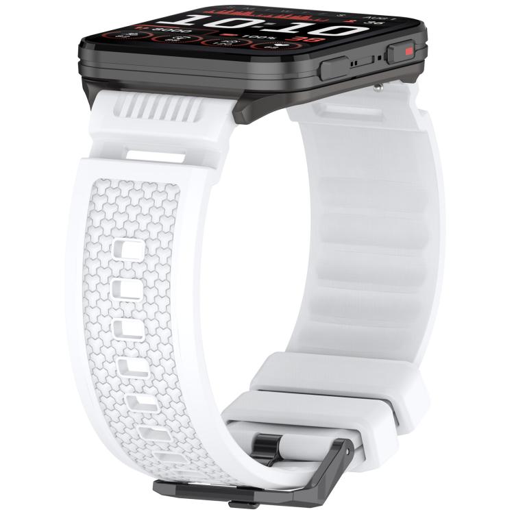 For Garmin Venu X1 Armor Silicone Watch Band(White) - Watch Bands by buy2fix | Online Shopping UK | buy2fix
