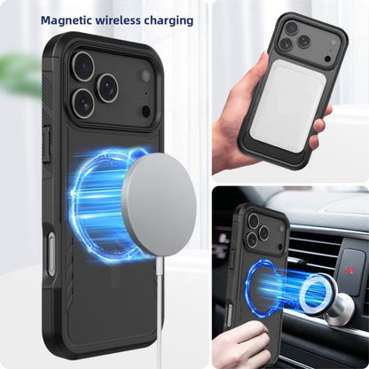 For iPhone 17 Pro Kalebol 2 in 1 Matte MagSafe Shockproof Phone Case - iPhone 17 Pro Cases by Kalebol | Online Shopping UK | buy2fix