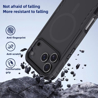 For iPhone 17 Pro Kalebol 2 in 1 Matte MagSafe Shockproof Phone Case - iPhone 17 Pro Cases by Kalebol | Online Shopping UK | buy2fix