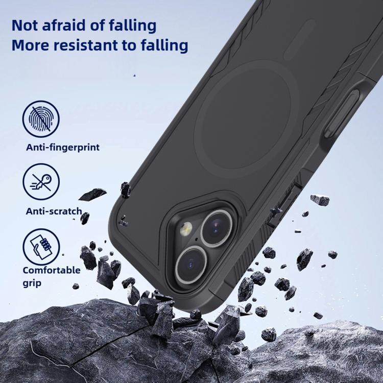 For iPhone 17 Kalebol 2 in 1 Matte MagSafe Shockproof Phone Case - iPhone 17 Cases by Kalebol | Online Shopping UK | buy2fix