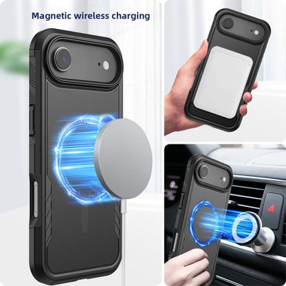 For iPhone 17 Air Kalebol 2 in 1 Matte MagSafe Shockproof Phone Case - iPhone 17 Air Cases by Kalebol | Online Shopping UK | buy2fix