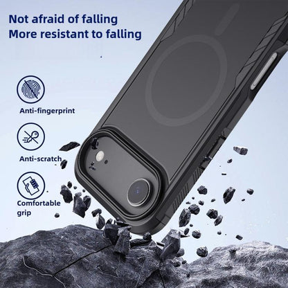 For iPhone 17 Air Kalebol 2 in 1 Matte MagSafe Shockproof Phone Case - iPhone 17 Air Cases by Kalebol | Online Shopping UK | buy2fix