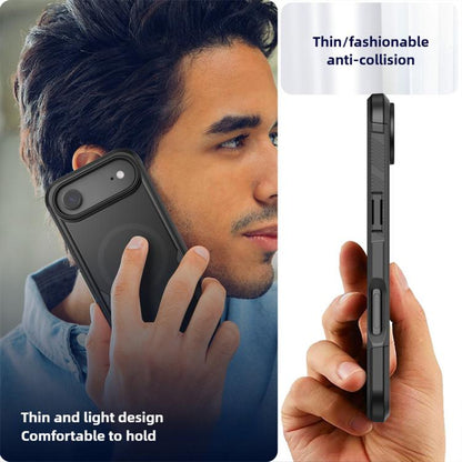 For iPhone 17 Air Kalebol 2 in 1 Matte MagSafe Shockproof Phone Case - iPhone 17 Air Cases by Kalebol | Online Shopping UK | buy2fix