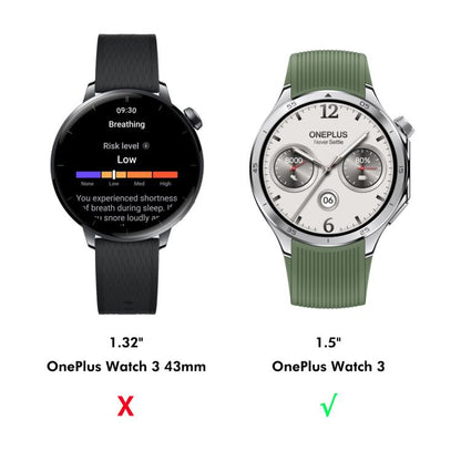 For OnePlus Watch 3 46mm 2pcs ENKAY 3D Full Coverage Soft PC Edge PMMA HD Screen Protector Film - Screen Protector by ENKAY | Online Shopping UK | buy2fix