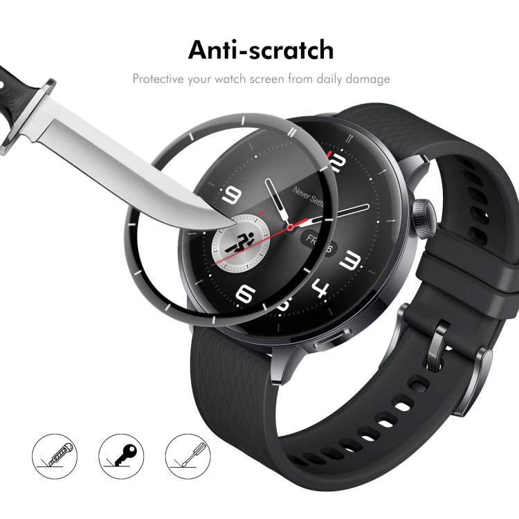For OnePlus Watch 3 43mm 5pcs ENKAY 3D Full Coverage Soft PC Edge PMMA HD Screen Protector Film - Screen Protector by ENKAY | Online Shopping UK | buy2fix