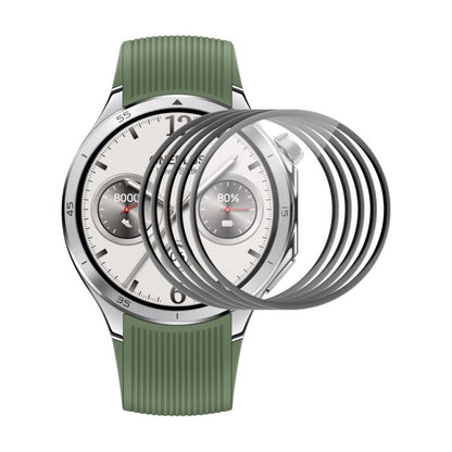 For OnePlus Watch 3 46mm 5pcs ENKAY 3D Full Coverage Soft PC Edge PMMA HD Screen Protector Film - Screen Protector by ENKAY | Online Shopping UK | buy2fix