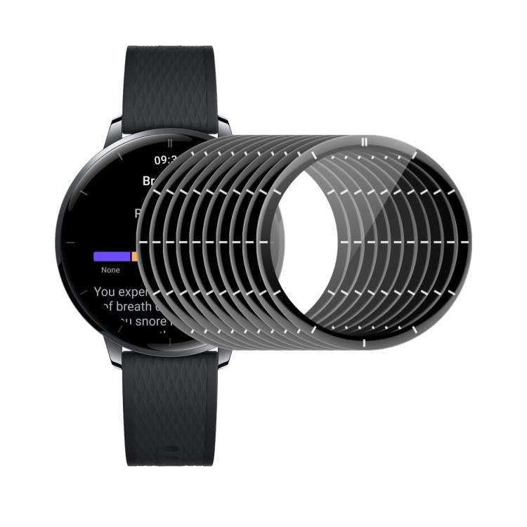 For OnePlus Watch 3 43mm 10pcs ENKAY 3D Full Coverage Soft PC Edge PMMA HD Screen Protector Film - Screen Protector by ENKAY | Online Shopping UK | buy2fix