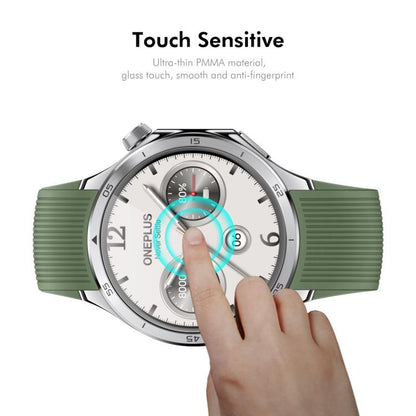 For OnePlus Watch 3 46mm 10pcs ENKAY 3D Full Coverage Soft PC Edge PMMA HD Screen Protector Film - Screen Protector by ENKAY | Online Shopping UK | buy2fix