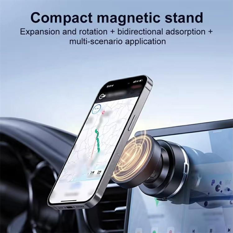 X95 Car Dashboard Windshield Navigation Bracket Magnetic Vacuum Suction Cup Phone Mount - Universal Car Holders by buy2fix | Online Shopping UK | buy2fix