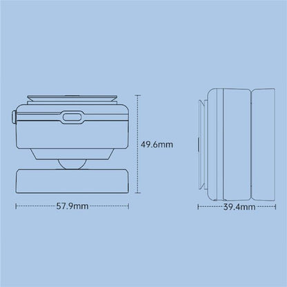 X95 Car Dashboard Windshield Navigation Bracket Magnetic Vacuum Suction Cup Phone Mount - Universal Car Holders by buy2fix | Online Shopping UK | buy2fix
