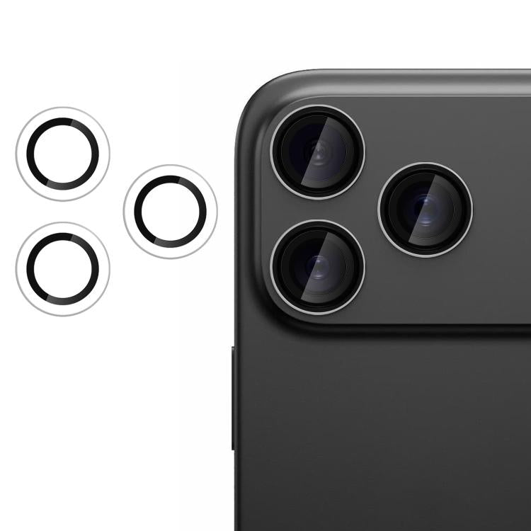 For iPhone 17 Pro Kalebol No Flicker Ultra-Thin Individual Camera Lens Tempered Glass Film(Transparent) - iPhone 17 Pro Tempered Glass by Kalebol | Online Shopping UK | buy2fix