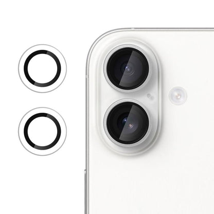 For iPhone 17 Kalebol No Flicker Ultra-Thin Individual Camera Lens Tempered Glass Film(Transparent) - iPhone 17 Tempered Glass by Kalebol | Online Shopping UK | buy2fix