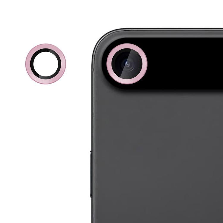For iPhone Air Kalebol No Flicker Ultra-Thin Individual Camera Lens Tempered Glass Film(Pink) - iPhone Air Tempered Glass by Kalebol | Online Shopping UK | buy2fix