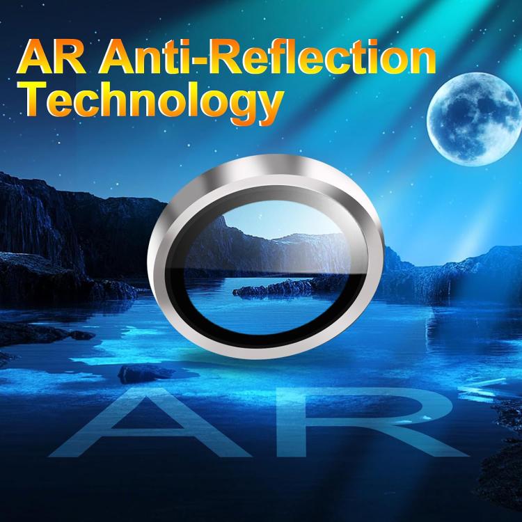 For iPhone Air Kalebol No Flicker Ultra-Thin Individual Camera Lens Tempered Glass Film(Gold) - iPhone Air Tempered Glass by Kalebol | Online Shopping UK | buy2fix