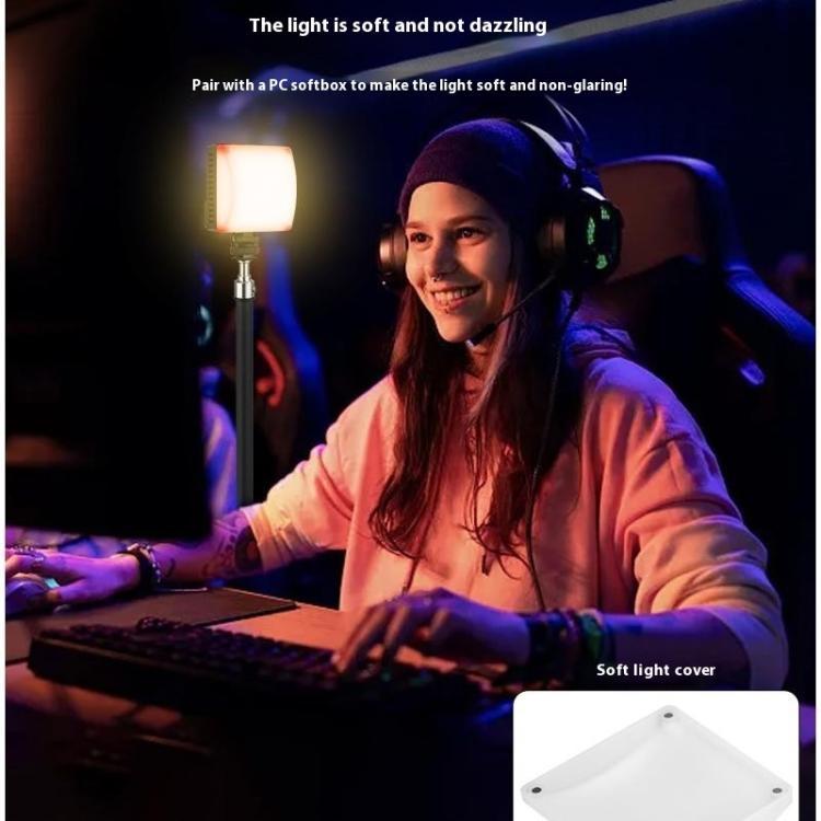 VLOGLITE K10RGB Ultra Thin Pocket Size RGB LED Camera Light Photography Videography Selfie Light -  by VLOGLITE | Online Shopping UK | buy2fix