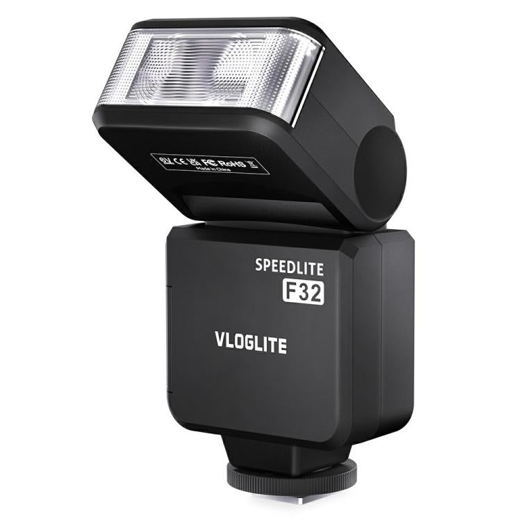 VLOGLITE F32 For Fuji Nikon Canon Sony DSLR Camera External Flash Light Portable Hot Shoe Light -  by VLOGLITE | Online Shopping UK | buy2fix