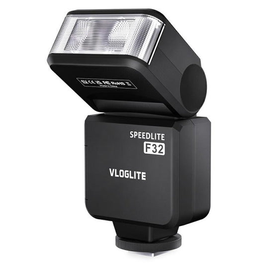 VLOGLITE F32 For Fuji Nikon Canon Sony DSLR Camera External Flash Light Portable Hot Shoe Light -  by VLOGLITE | Online Shopping UK | buy2fix