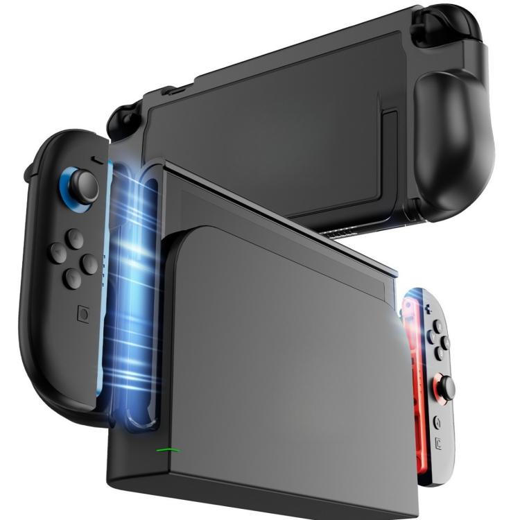For Nintendo Switch 2 Game Machine Shockproof TPU+PC Protective Case(Gray) - Cases by buy2fix | Online Shopping UK | buy2fix