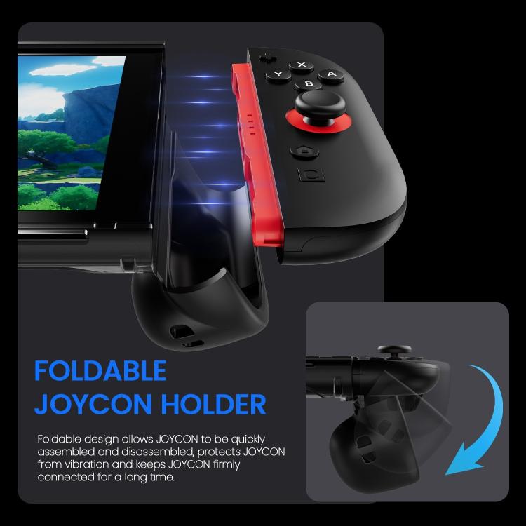 For Nintendo Switch 2 Game Machine Shockproof TPU+PC Protective Case(Black) - Cases by buy2fix | Online Shopping UK | buy2fix