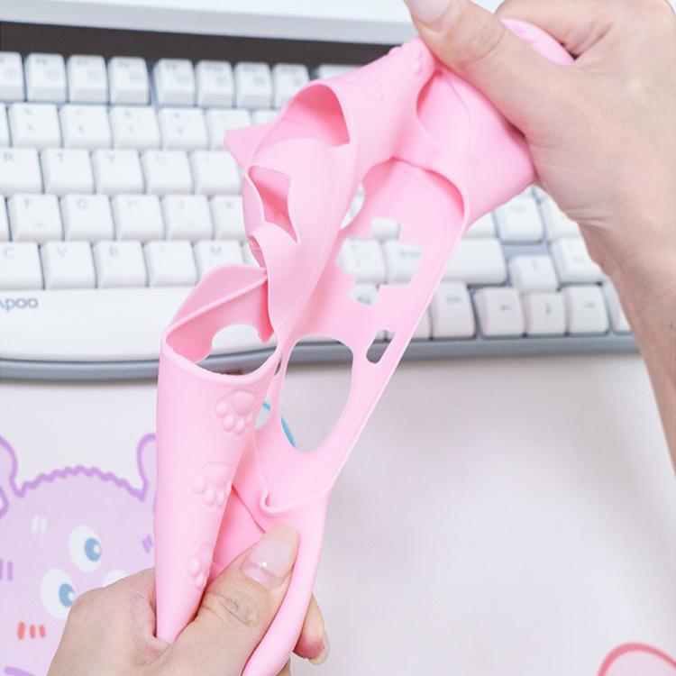 For Nintendo Switch 2 Pro Game Controller Silicone Protective Cover(Pink) - Cases by buy2fix | Online Shopping UK | buy2fix