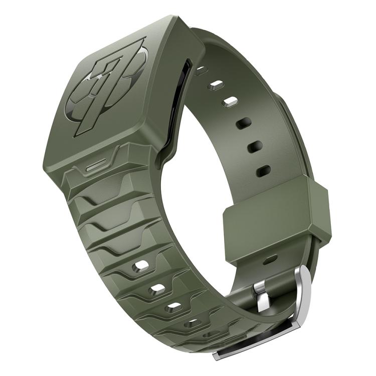 For WHOOP 4.0  Integrated TPU Watch Band(Army Green) - Watch Bands by buy2fix | Online Shopping UK | buy2fix