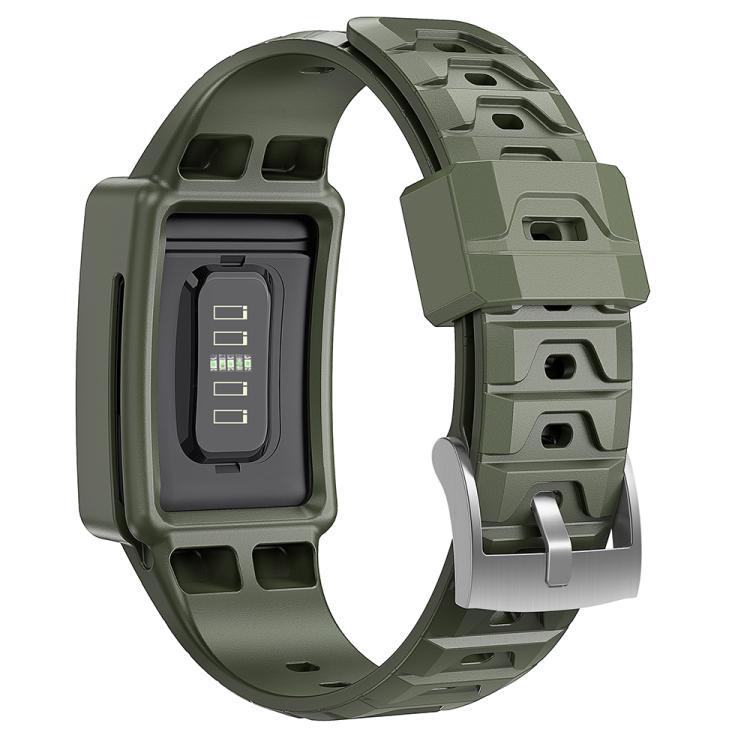 For WHOOP 4.0  Integrated TPU Watch Band(Army Green) - Watch Bands by buy2fix | Online Shopping UK | buy2fix
