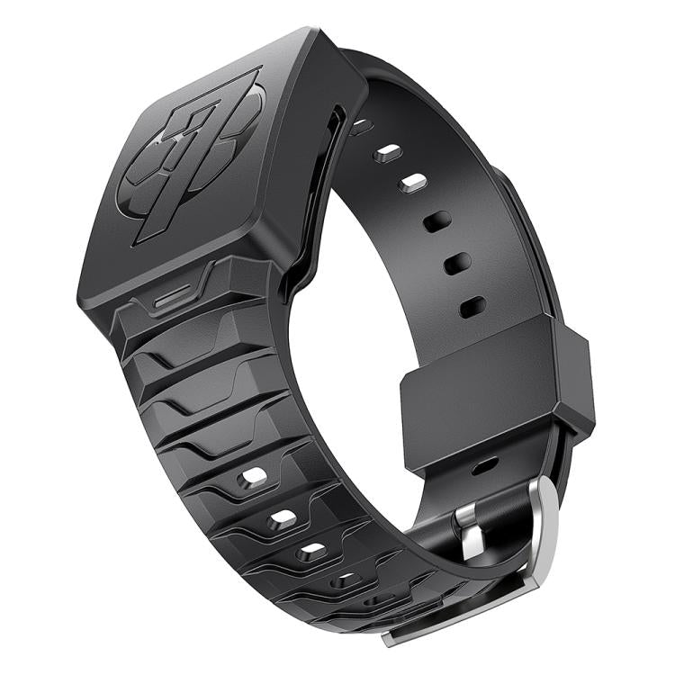 For WHOOP 4.0  Integrated TPU Watch Band(Black) - Watch Bands by buy2fix | Online Shopping UK | buy2fix