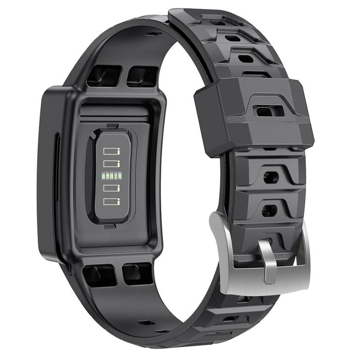 For WHOOP 4.0  Integrated TPU Watch Band(Black) - Watch Bands by buy2fix | Online Shopping UK | buy2fix