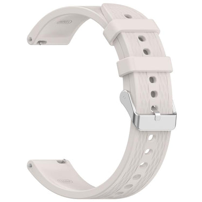 For OnePlus Watch 3 43mm Rhombic Texture Groove Silicone Watch Band(Starlight) - Watch Bands by buy2fix | Online Shopping UK | buy2fix