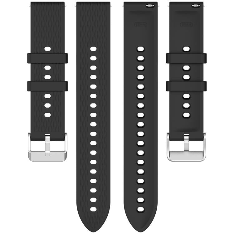 For OnePlus Watch 3 43mm Rhombic Texture Groove Silicone Watch Band(Teal) - Watch Bands by buy2fix | Online Shopping UK | buy2fix