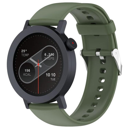 For CMF Watch 3 Pro / CMF Watch Pro2 Solid Color Silicone Watch Band(Dark Green) - Watch Bands by buy2fix | Online Shopping UK | buy2fix