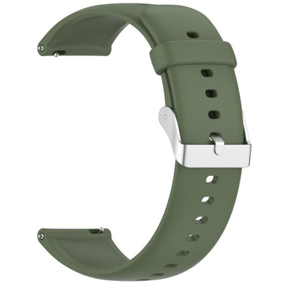 For CMF Watch 3 Pro / CMF Watch Pro2 Solid Color Silicone Watch Band(Dark Green) - Watch Bands by buy2fix | Online Shopping UK | buy2fix
