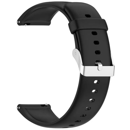 For CMF Watch 3 Pro / CMF Watch Pro2 Solid Color Silicone Watch Band(Black) - Watch Bands by buy2fix | Online Shopping UK | buy2fix