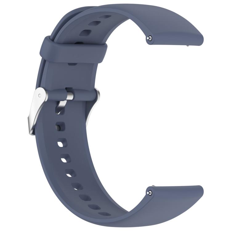 For CMF Watch 3 Pro / CMF Watch Pro2 Solid Color Silicone Watch Band(Blue Gray) - Watch Bands by buy2fix | Online Shopping UK | buy2fix