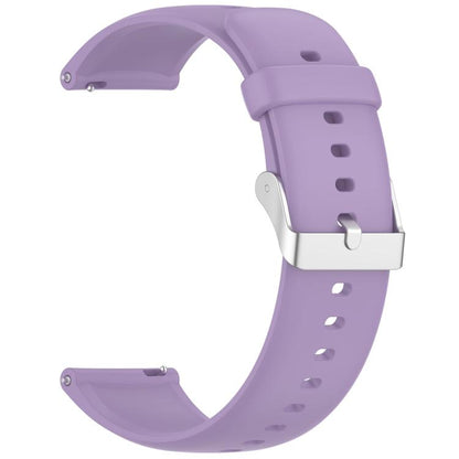 For CMF Watch 3 Pro / CMF Watch Pro2 Solid Color Silicone Watch Band(Light Purple) - Watch Bands by buy2fix | Online Shopping UK | buy2fix