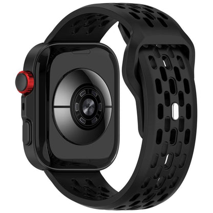 For Huawei Watch Fit4 / Fit4 Pro / Fit3 Mesh Silver Reverse Steel Buckle Silicone Watch Band(Black) - Watch Bands by buy2fix | Online Shopping UK | buy2fix