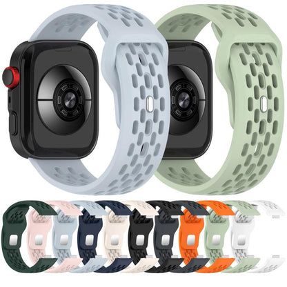 For Huawei Watch Fit4 / Fit4 Pro / Fit3 Mesh Silver Reverse Steel Buckle Silicone Watch Band(Green) - Watch Bands by buy2fix | Online Shopping UK | buy2fix