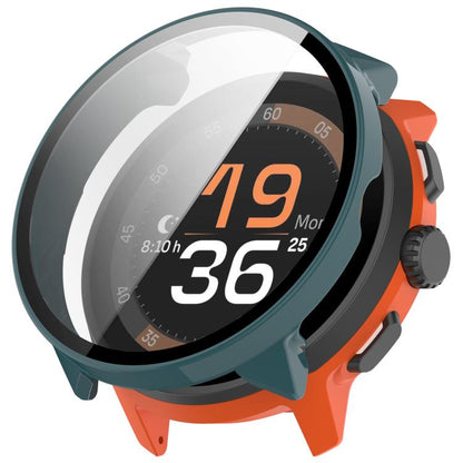 For Suunto Run Tempered Film Integrated PC Watch Protective Cover(Pine Green) -  by buy2fix | Online Shopping UK | buy2fix