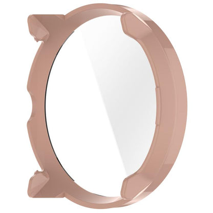 For Suunto Run Tempered Film Integrated PC Watch Protective Cover(Pink) -  by buy2fix | Online Shopping UK | buy2fix