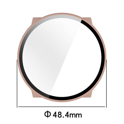 For Suunto Run Tempered Film Integrated PC Watch Protective Cover(Ivory White) -  by buy2fix | Online Shopping UK | buy2fix