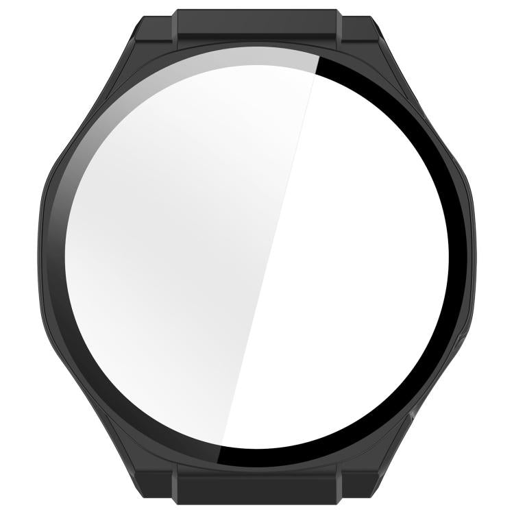For Honor Watch 5 Ultra Tempered Film Integrated PC Watch Protective Cover(Black) - Watch Cases by buy2fix | Online Shopping UK | buy2fix