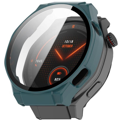 For Honor Watch 5 Ultra Tempered Film Integrated PC Watch Protective Cover(Pine Green) - Watch Cases by buy2fix | Online Shopping UK | buy2fix