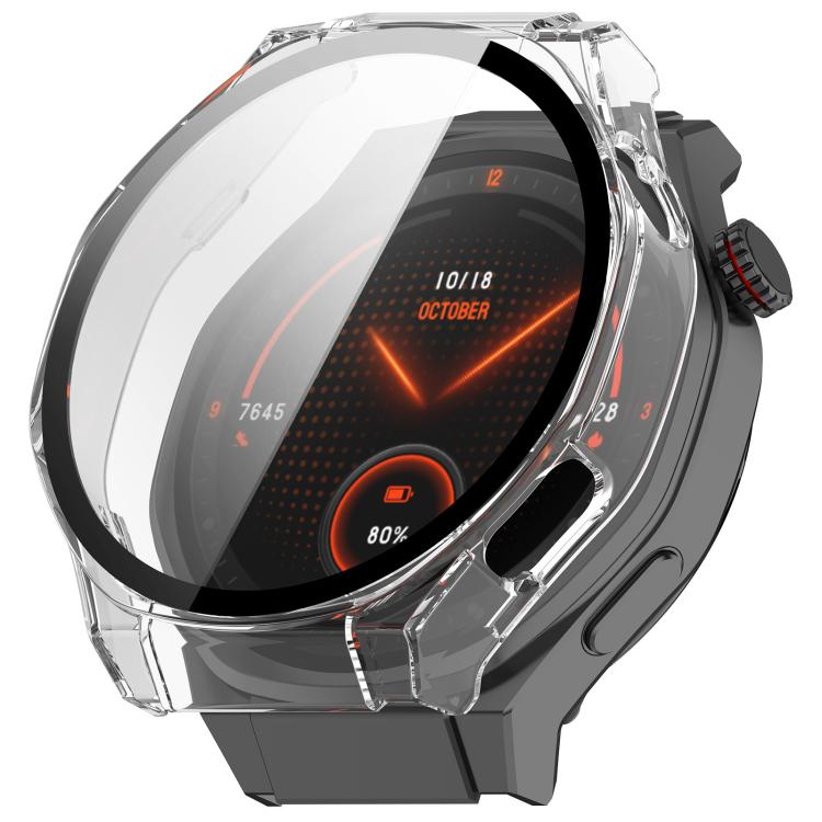 For Honor Watch 5 Ultra Tempered Film Integrated PC Watch Protective Cover(Transparent Color) - Watch Cases by buy2fix | Online Shopping UK | buy2fix