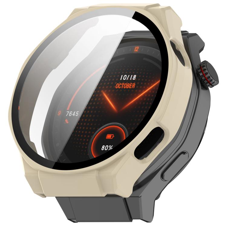 For Honor Watch 5 Ultra Tempered Film Integrated PC Watch Protective Cover(White) - Watch Cases by buy2fix | Online Shopping UK | buy2fix